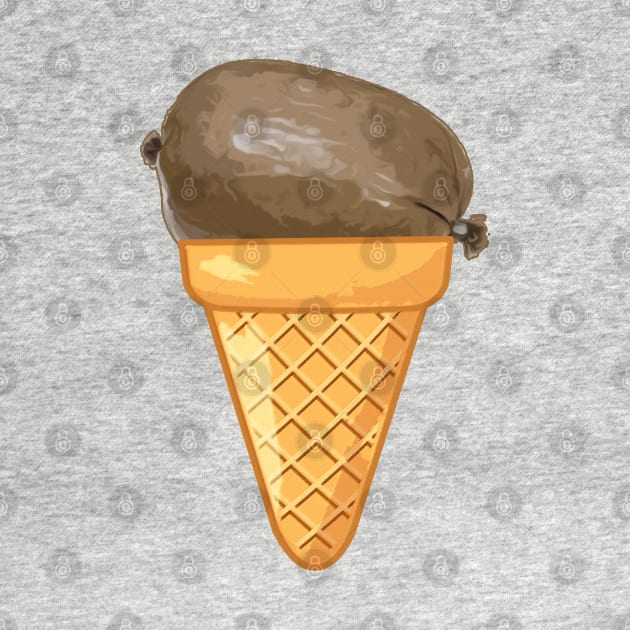 HAGGIS  ICE CREAM - THE THE INTERNATIONAL FOOD COLLECTION - FUNNY JUNK FOOD  ICE CREAM DESIGNS by iskybibblle